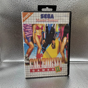 California Games 2 II SEGA Master System Game PAL TESTED & WORKING FRENLY BRICKS - Open 7 Days