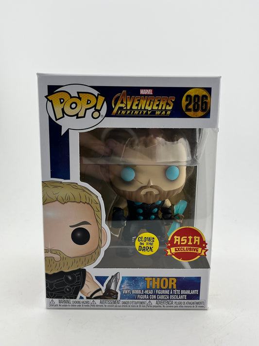 Funko POP! Marvel Infinity War - Thor #286 - Glow Asia Exclusive FRENLY BRICKS - Open 7 Days