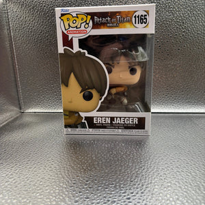 Funko pop Vinyl #1165 Attack On Titan Eren Jaeger FRENLY BRICKS - Open 7 Days