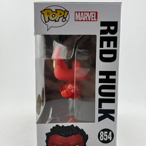 Funko POP! Marvel - Red Hulk #854 - Glow Chase Limited Edition SE FRENLY BRICKS - Open 7 Days