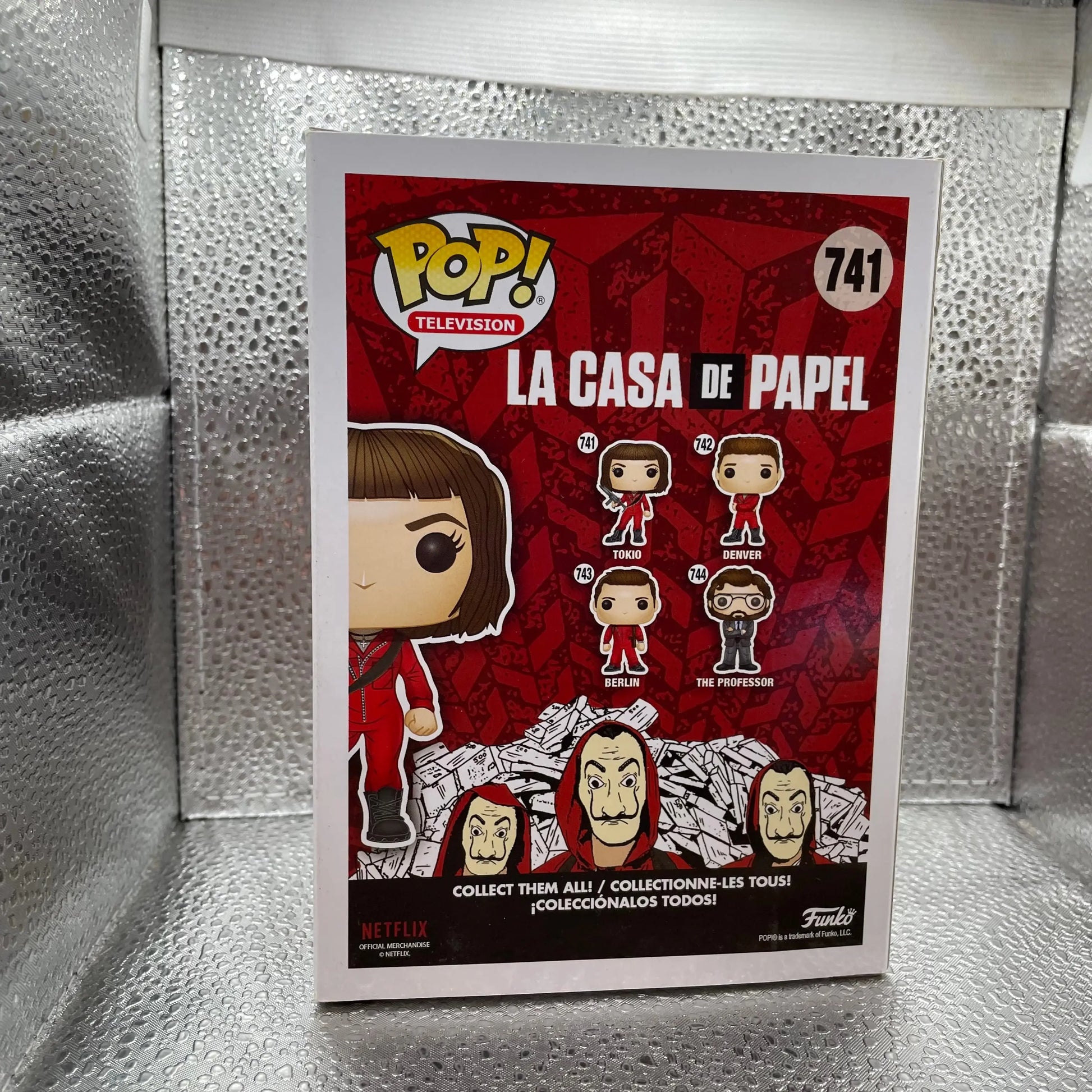 Funko Pop! Television La Casa De Papel Tokio #741 Vinyl Figure FRENLY BRICKS - Open 7 Days