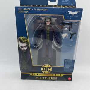 2018 Mattel DC Multiverse The Dark Knight THE JOKER (Heath Ledger) Figure FRENLY BRICKS - Open 7 Days