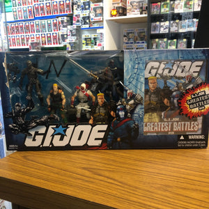 G.I.Joe Greatest Battles Dvd Cobra Commander Storm Shadow Snake Eyes Duke 4 Pk FRENLY BRICKS - Open 7 Days