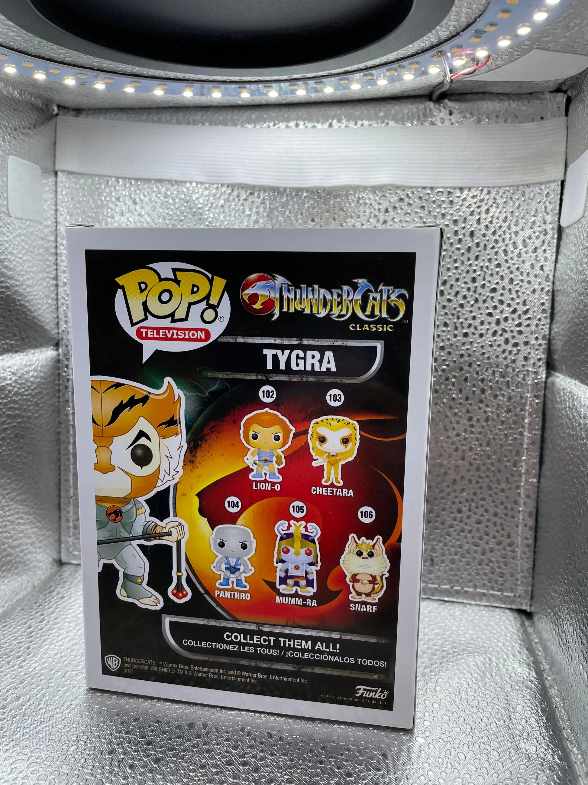 Tygra Pop 573 - Thundercats Classic Funko Pop! Vinyl 2017 Vaulted + Protector FRENLY BRICKS - Open 7 Days