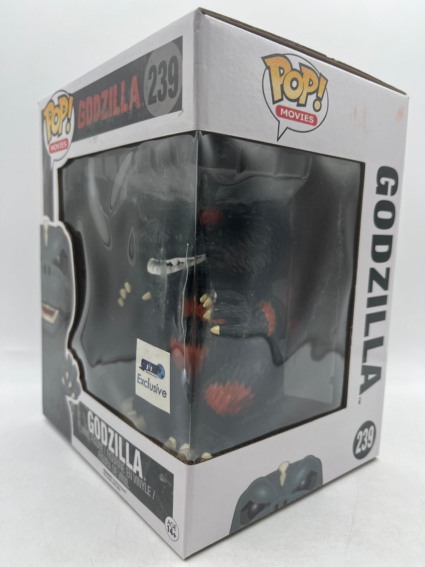Funko Pop Godzilla 239 Burning 6" GTS Exclusive Vaulted Vinyl Figure