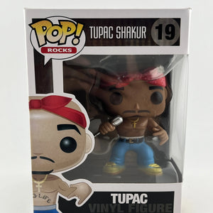 Funko POP! Rocks - Tupac Shakur - #19 Tupac - Rare Vinyl Collectable FRENLY BRICKS - Open 7 Days