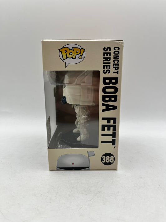 Funko POP! Star Wars - Concept Series Boba Fett #388 - 2020 Exclusive FRENLY BRICKS - Open 7 Days
