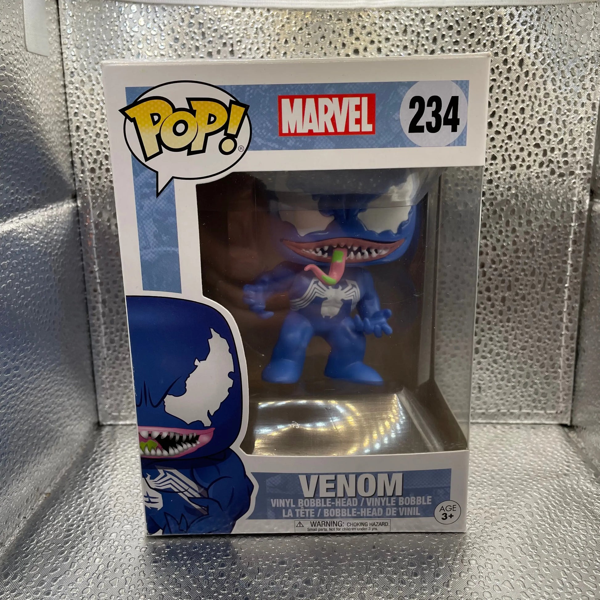 Spider-Man - Blue Venom (New Pose) Pop! Vinyl Figure #234 FRENLY BRICKS - Open 7 Days