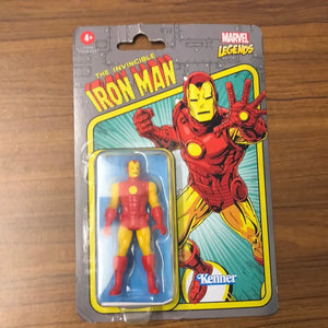 Hasbro Marvel Legends Series 9.5 cm Retro 375 Collection Iron Man Action Figure Toy FRENLY BRICKS - Open 7 Days