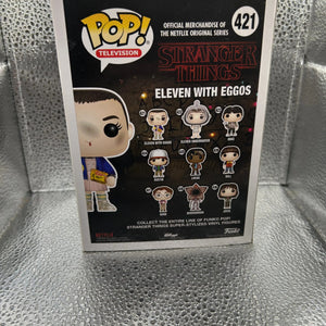 Funko POP Television - Stranger Things - Eleven With Eggos #421 FRENLY BRICKS - Open 7 Days