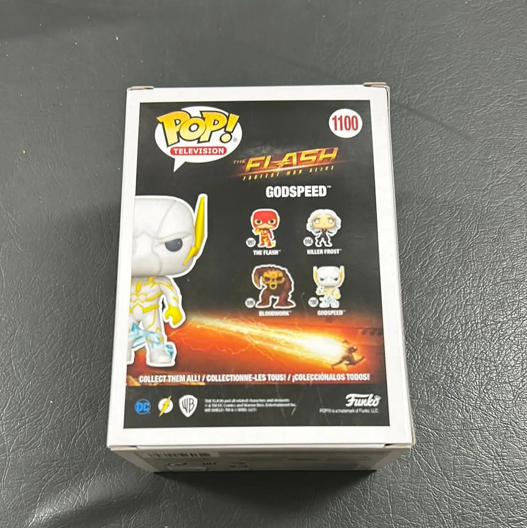 Funko POP! Television The Flash Godspeed #1100 [Glows in the Dark] Exclusive FRENLY BRICKS - Open 7 Days