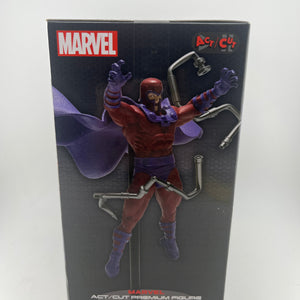 MARVEL COMICS ACT/CUT Premium Figure Magneto SEGA FRENLY BRICKS - Open 7 Days