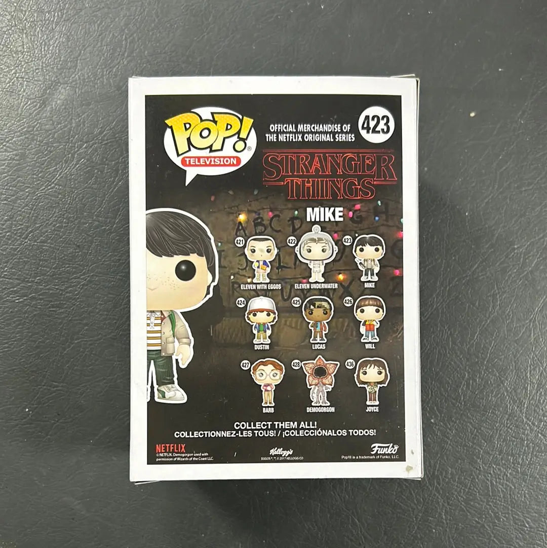 Pop Vinyl Stranger Things 423 Mike FRENLY BRICKS - Open 7 Days