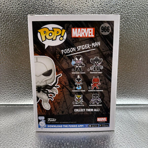 Funko Pop Vinyl #966 Marvel Poison Spider Man FRENLY BRICKS - Open 7 Days