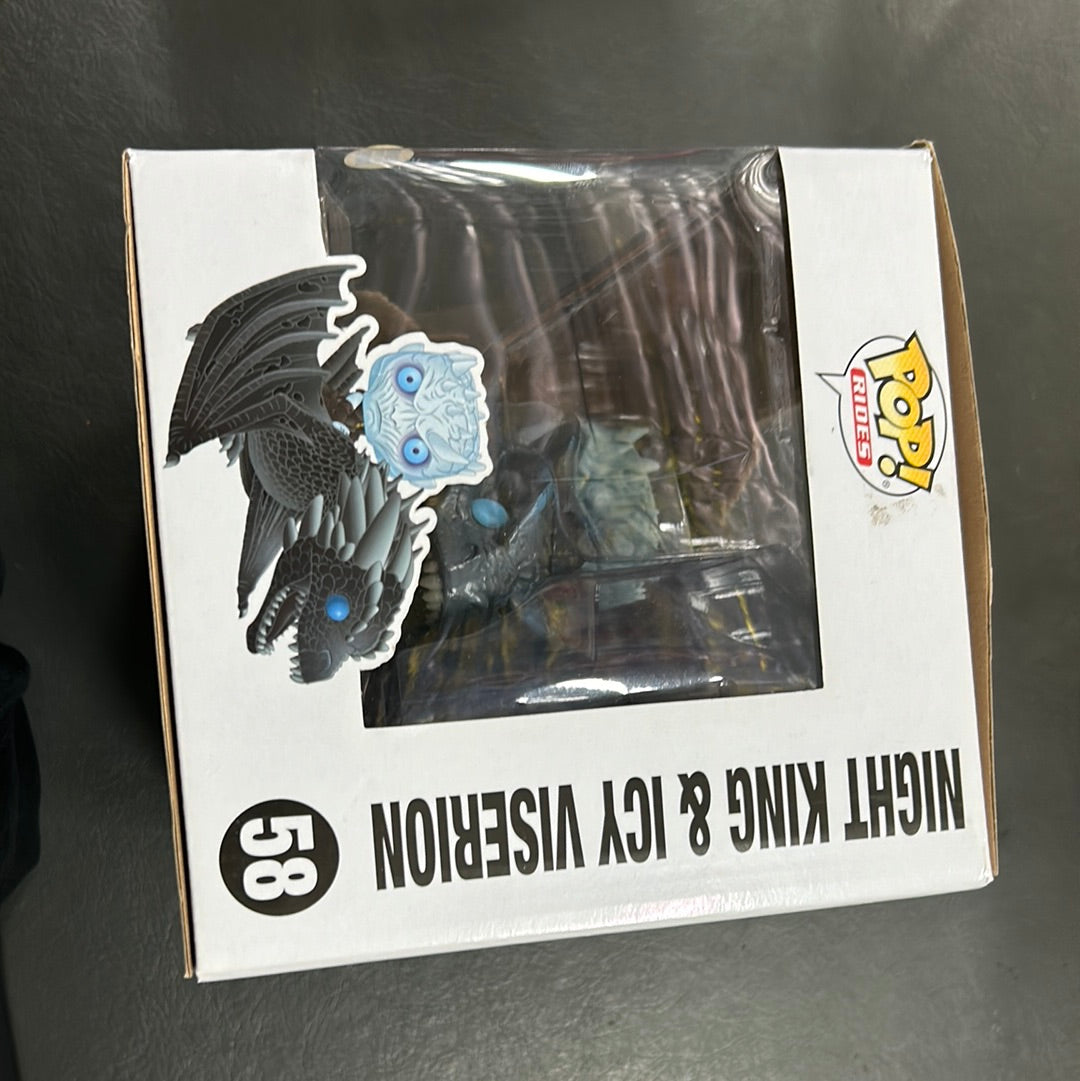 Night King & Icy Viserion #58 Pop! Rides Glow In The Dark FRENLY BRICKS - Open 7 Days