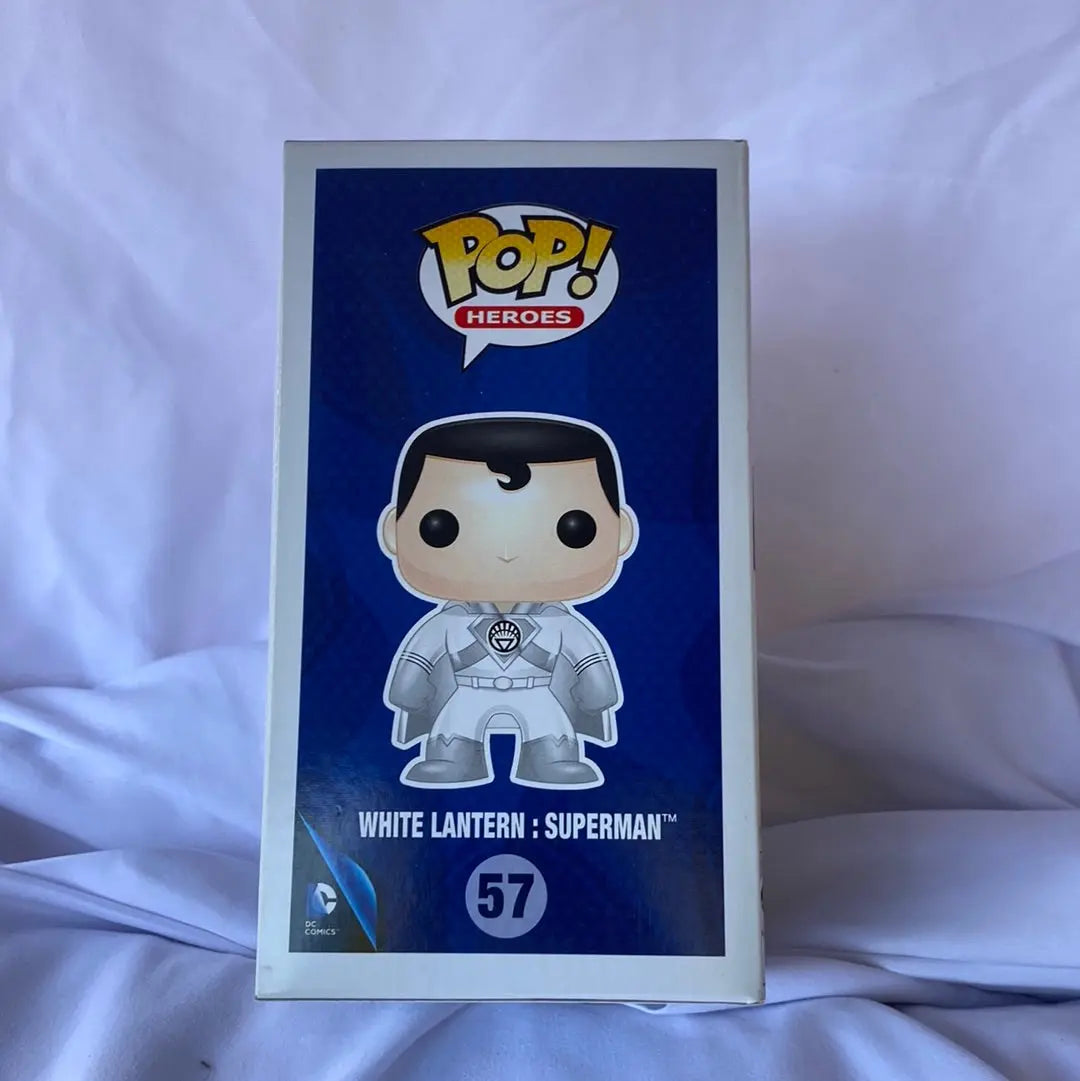 Funko POP! White Lantern : Superman #57 - FRENLY BRICKS - Open 7 Days