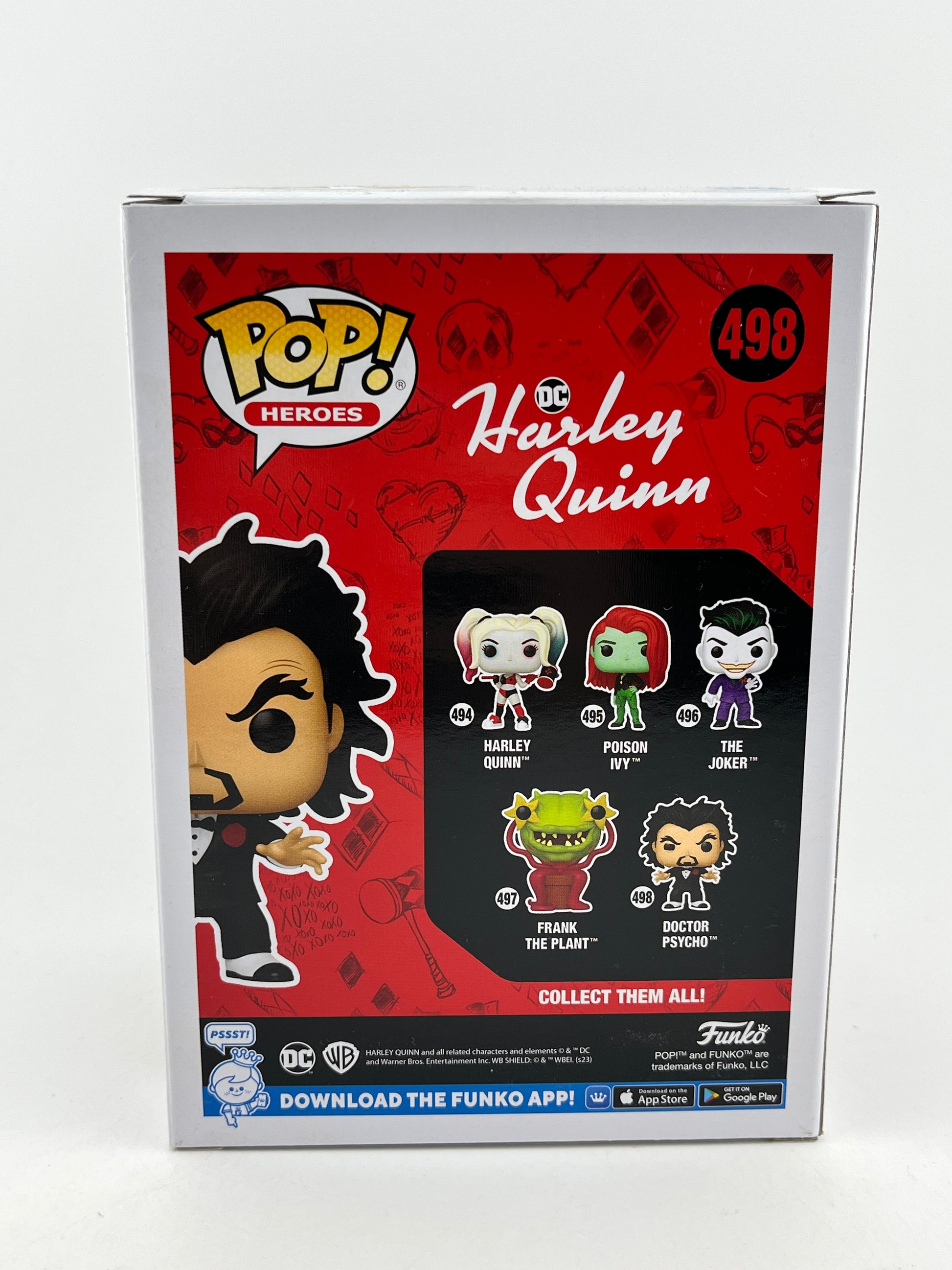 Funko POP! DC Harley Quinn - Doctor Psycho #498 - Vinyl Collectable FRENLY BRICKS - Open 7 Days