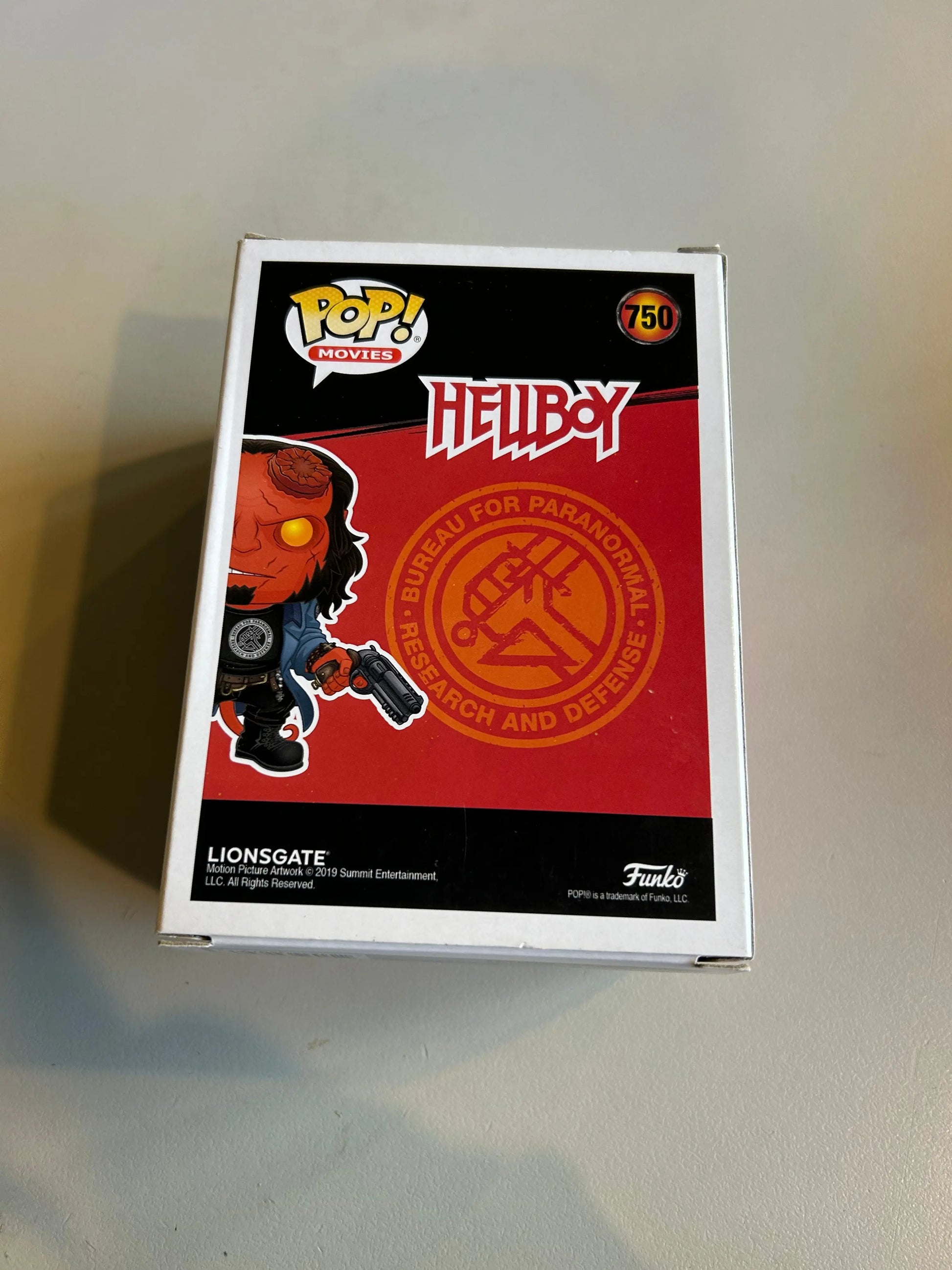 Pop Vinyl #750 Movies Hellboy FRENLY BRICKS - Open 7 Days