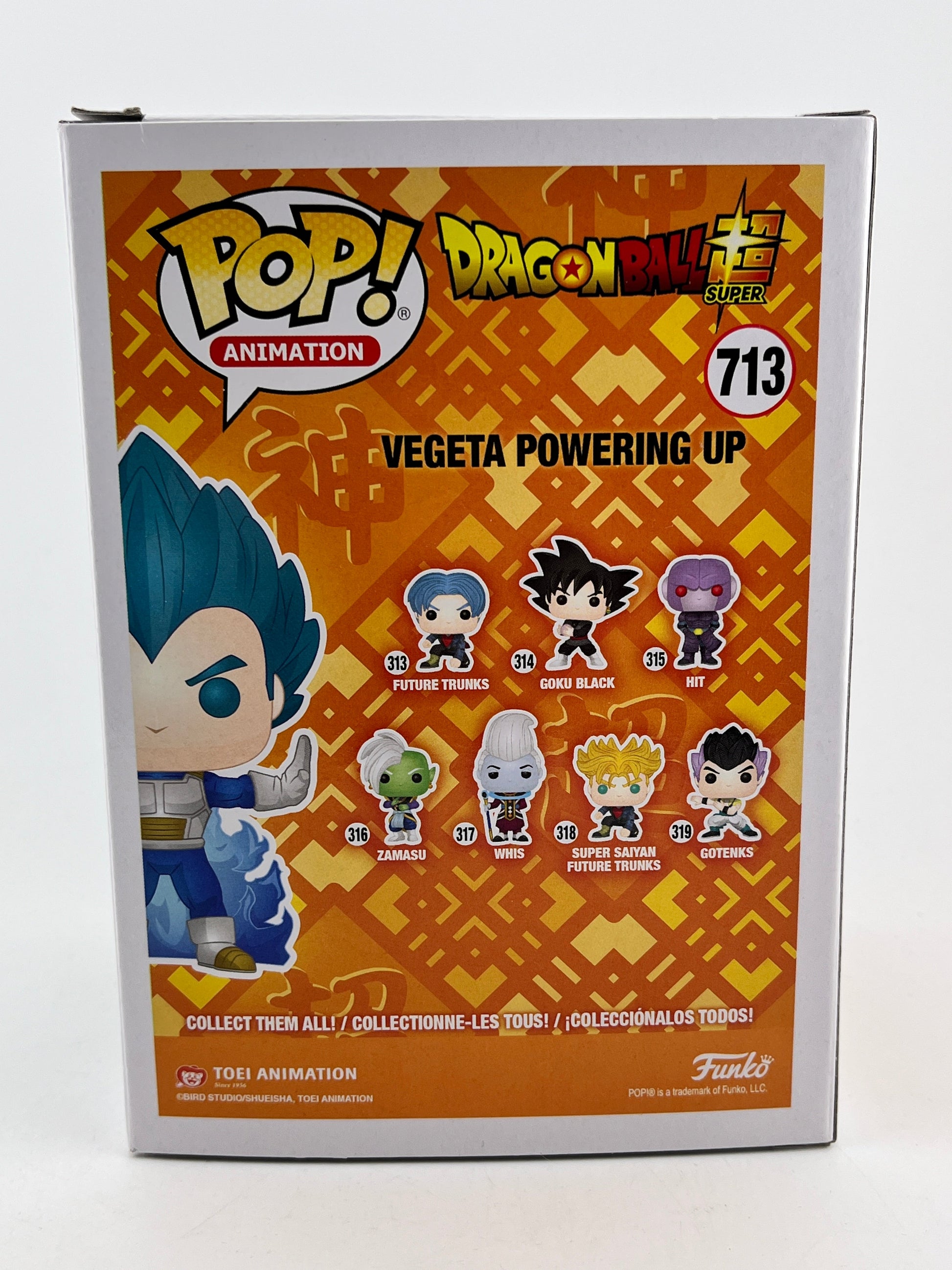 Funko POP! Animation Dragon Ball Super - Vegeta Powering Up #713 - Chase FRENLY BRICKS - Open 7 Days