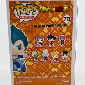 Funko POP! Animation Dragon Ball Super - Vegeta Powering Up #713 - Chase FRENLY BRICKS - Open 7 Days