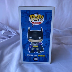 Funko POP! Golden Age Batman - 140 Batman - FRENLY BRICKS - Open 7 Days