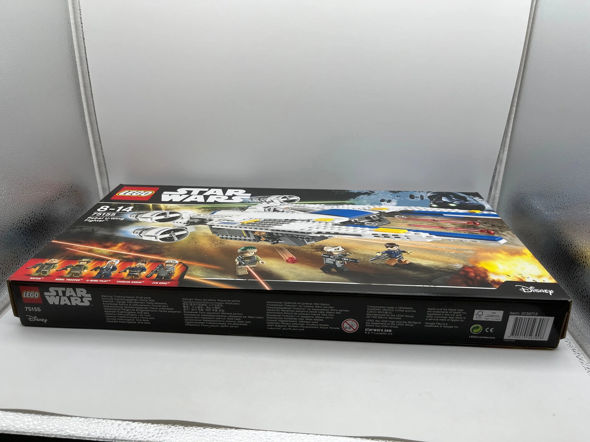 LEGO® Star Wars: Rebel U-wing Fighter (75155) BNIB Sealed FRENLY BRICKS - Open 7 Days