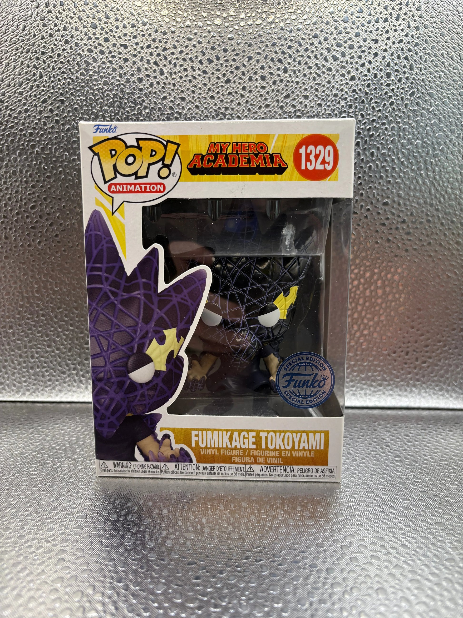 Funko pop Vinyl #1329 My Hero Academia Fumikage Tokoyami FRENLY BRICKS - Open 7 Days