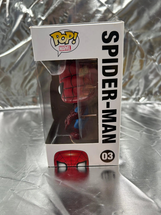 Funko Pop Vinyl #03 Spider-Man FRENLY BRICKS - Open 7 Days