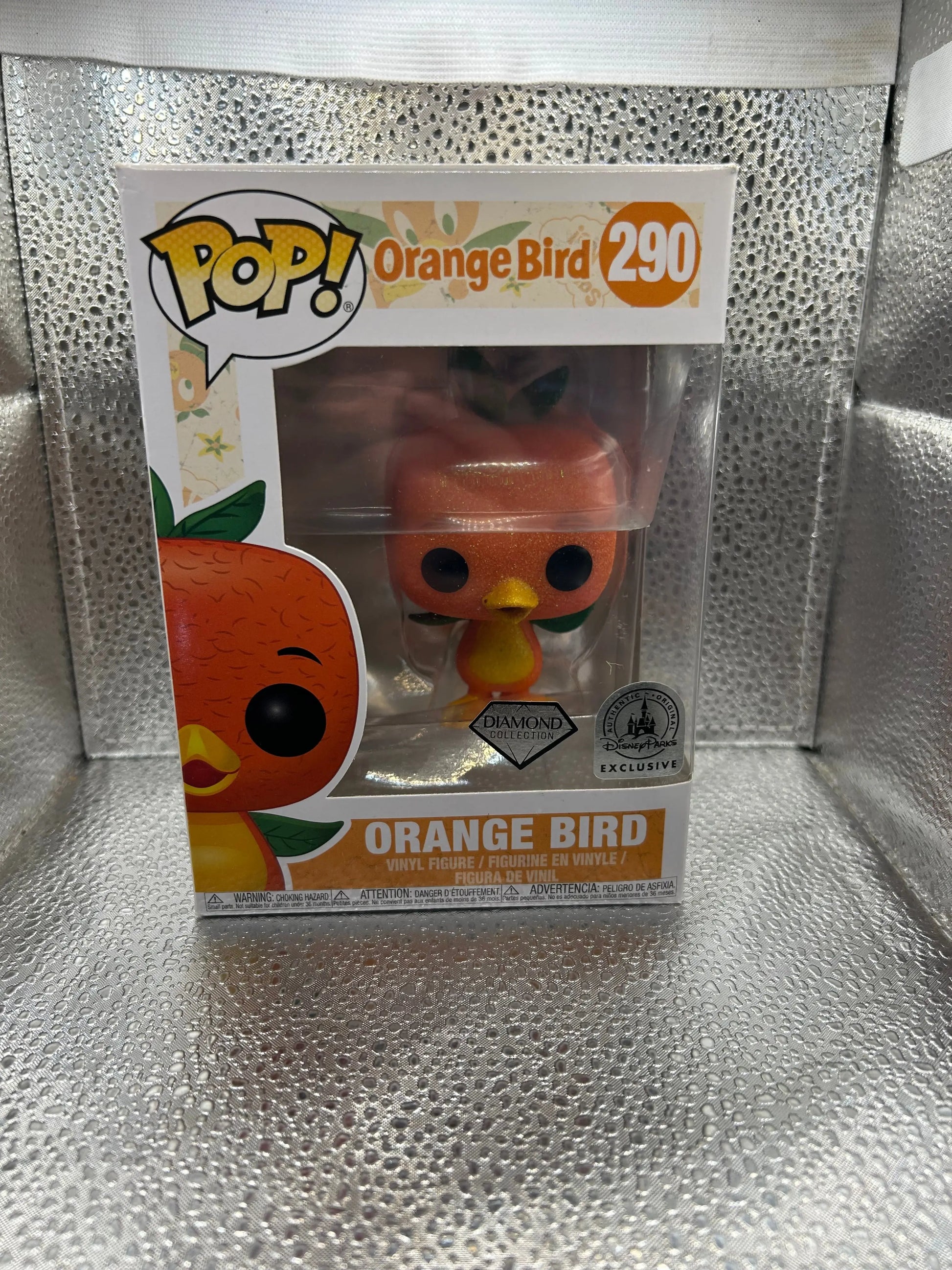 Funko POP Disney - Orange Bird - Orange Bird #290 FRENLY BRICKS - Open 7 Days