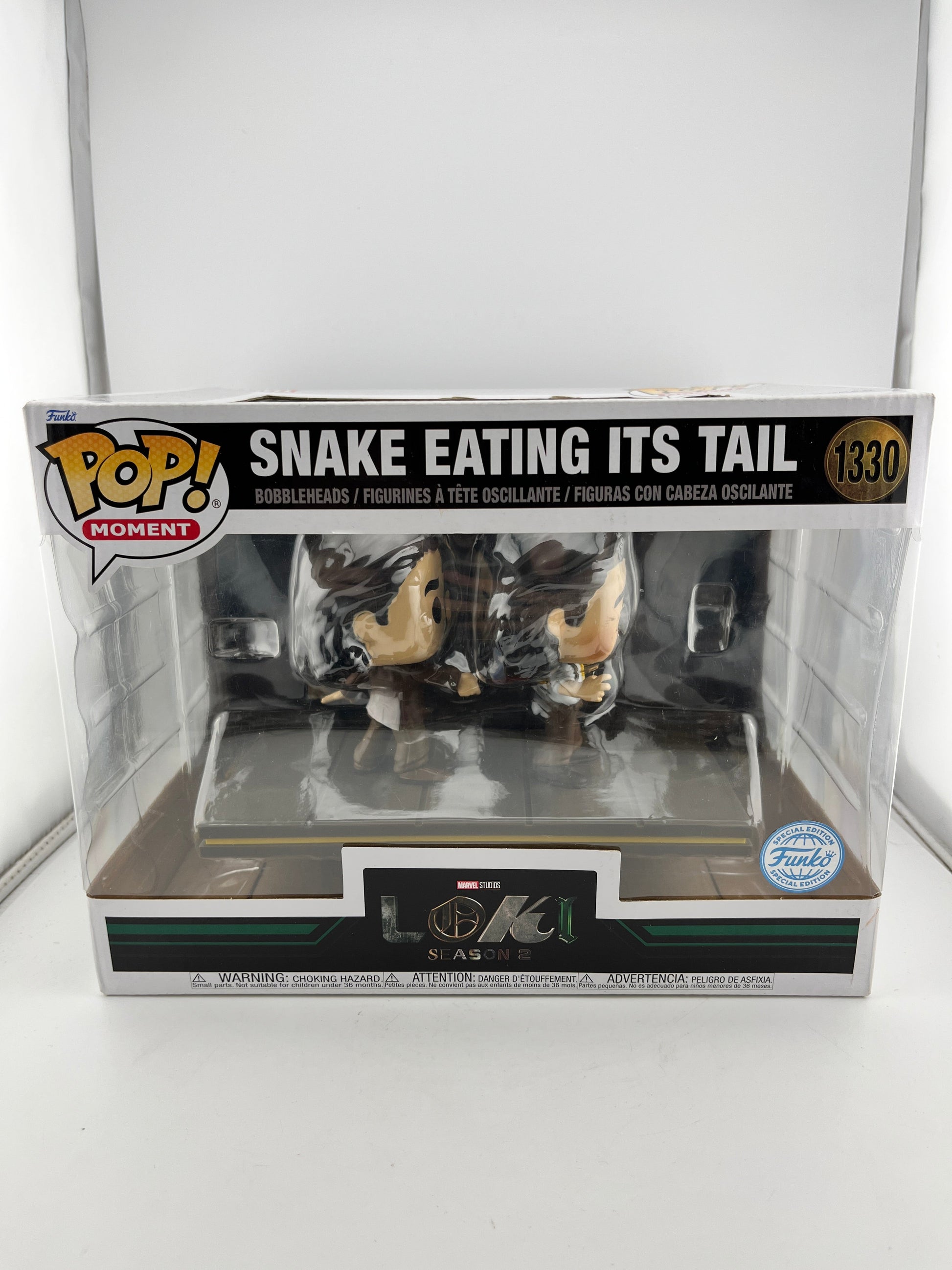 Funko POP! Marvel Moment - Snake Eating Its Own Tail #1330 - Loki Season 2 FRENLY BRICKS - Open 7 Days