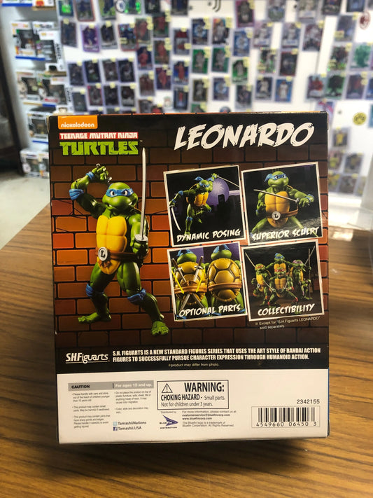 Bandai S.H. Figurats TMNT Leonardo FRENLY BRICKS - Open 7 Days