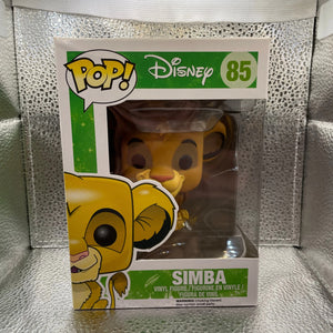 Simba The Lion King VAULTED Funko Pop Disney #85 Vinyl Damaged Box FRENLY BRICKS - Open 7 Days