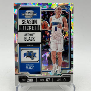 2023-24 Panini Contenders Optic Anthony Black RC Ticket Blue /23 Color Match FRENLY BRICKS - Open 7 Days