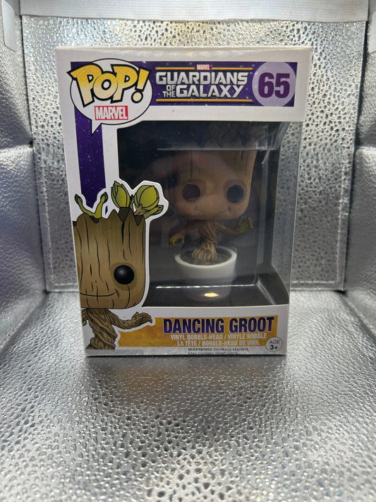 Funko Pop Vinyl #65 Dancing Groot Marvel FRENLY BRICKS - Open 7 Days