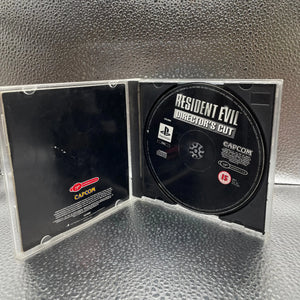 Resident Evil Directors Cut PlayStation 1 PS1 Game Disc & Manual Only Tested PAL FRENLY BRICKS - Open 7 Days