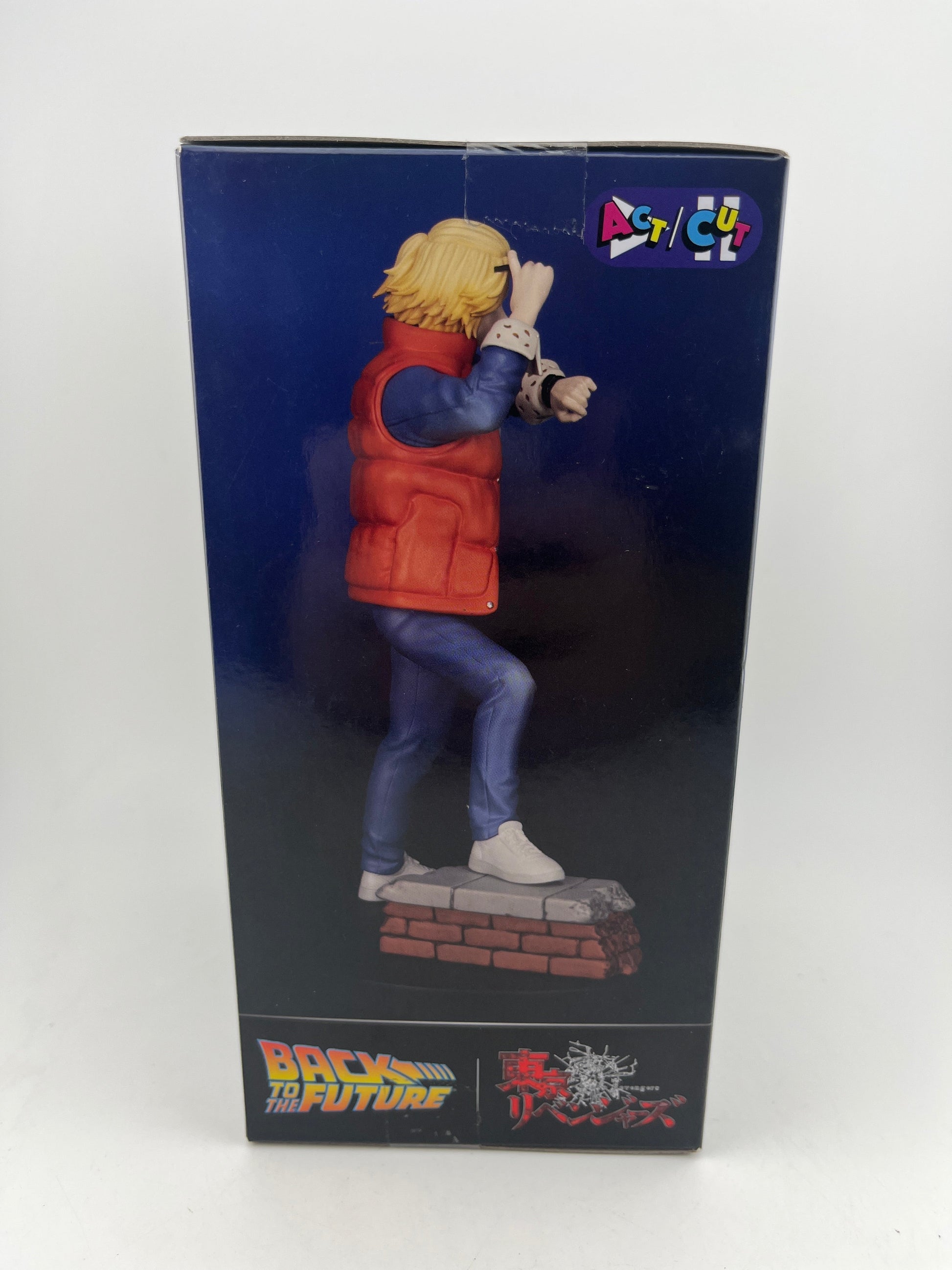 Back to the Future × Tokyo Revengers ACT/CUT Premium Figure Manjiro Sano FRENLY BRICKS - Open 7 Days