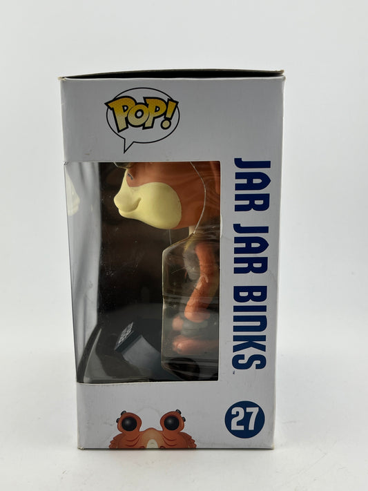 Funko POP! Star Wars - Jar Jar Binks #27 - Rare Vinyl Collectable FRENLY BRICKS - Open 7 Days