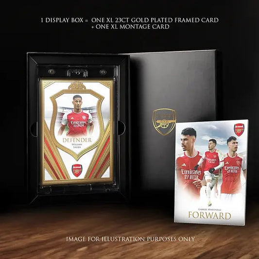 2023-24 Futera Arsenal Unique XL Card Collection Box FRENLY BRICKS - Open 7 Days