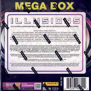 2019-20 Panini Illusions Basketball Mega Box FRENLY BRICKS - Open 7 Days