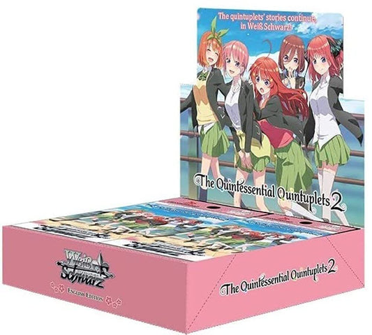 Weiss Schwarz: The Quintessential Quintuplets 2 Booster Box FRENLY BRICKS - Open 7 Days