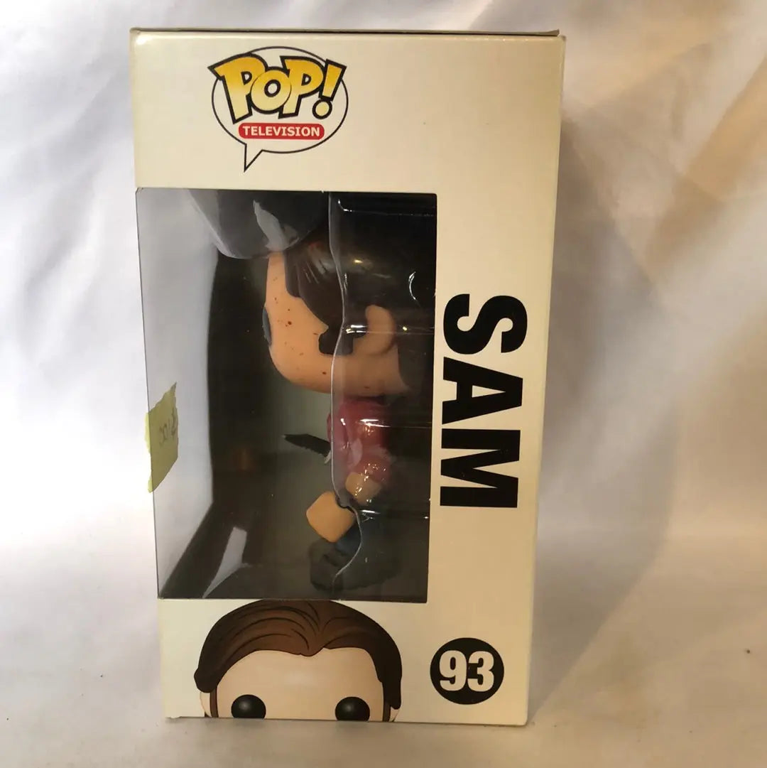 FUNKO POP 93 Sam (Supernatural) Blood Splattered - FRENLY BRICKS - Open 7 Days