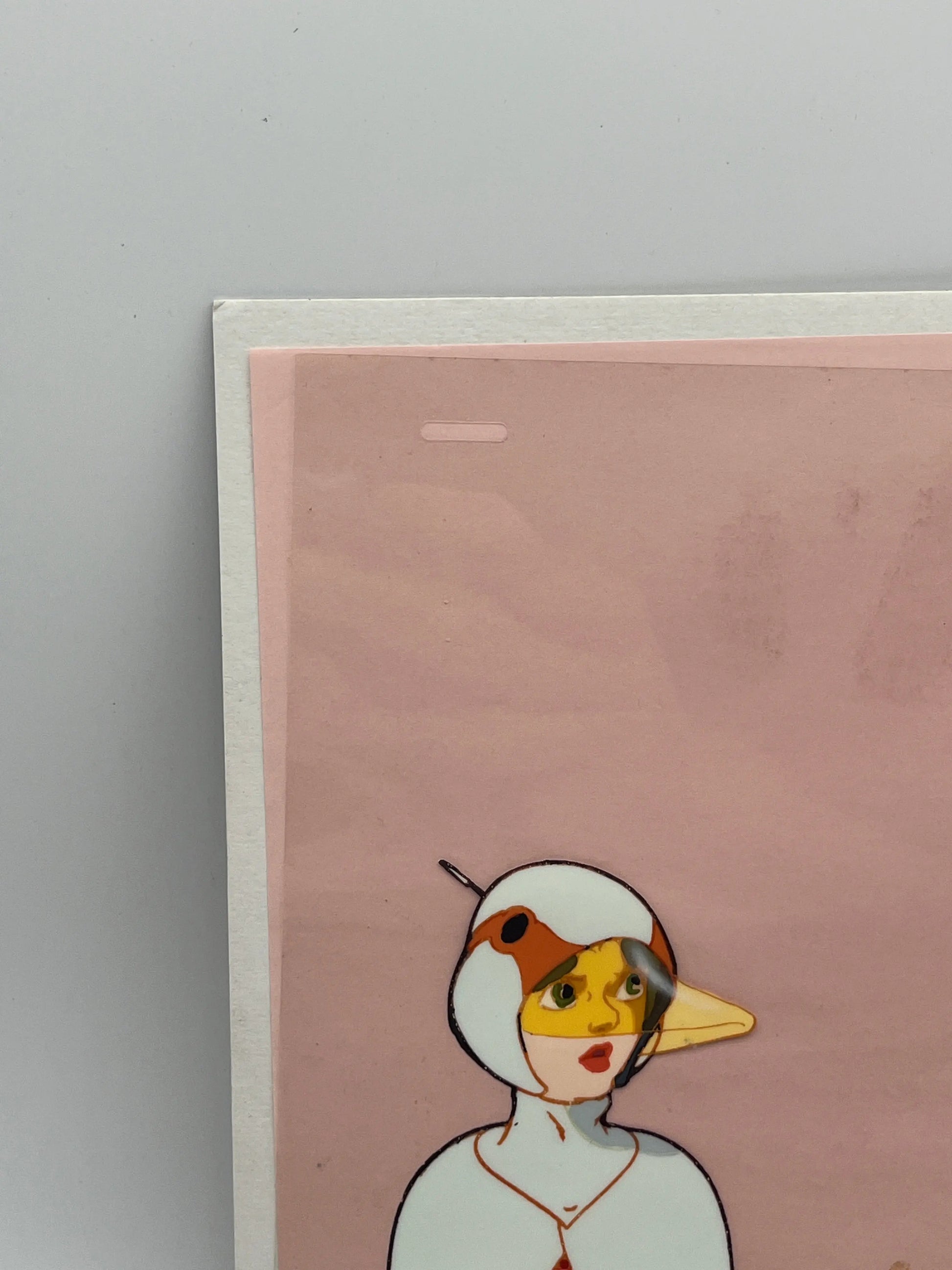 1970 Gatchaman Production Cel “Jun the Swan, Joe the Condor, and Ken the Eagle” FRENLY BRICKS - Open 7 Days