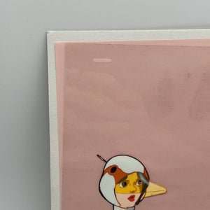 1970 Gatchaman Production Cel “Jun the Swan, Joe the Condor, and Ken the Eagle” FRENLY BRICKS - Open 7 Days