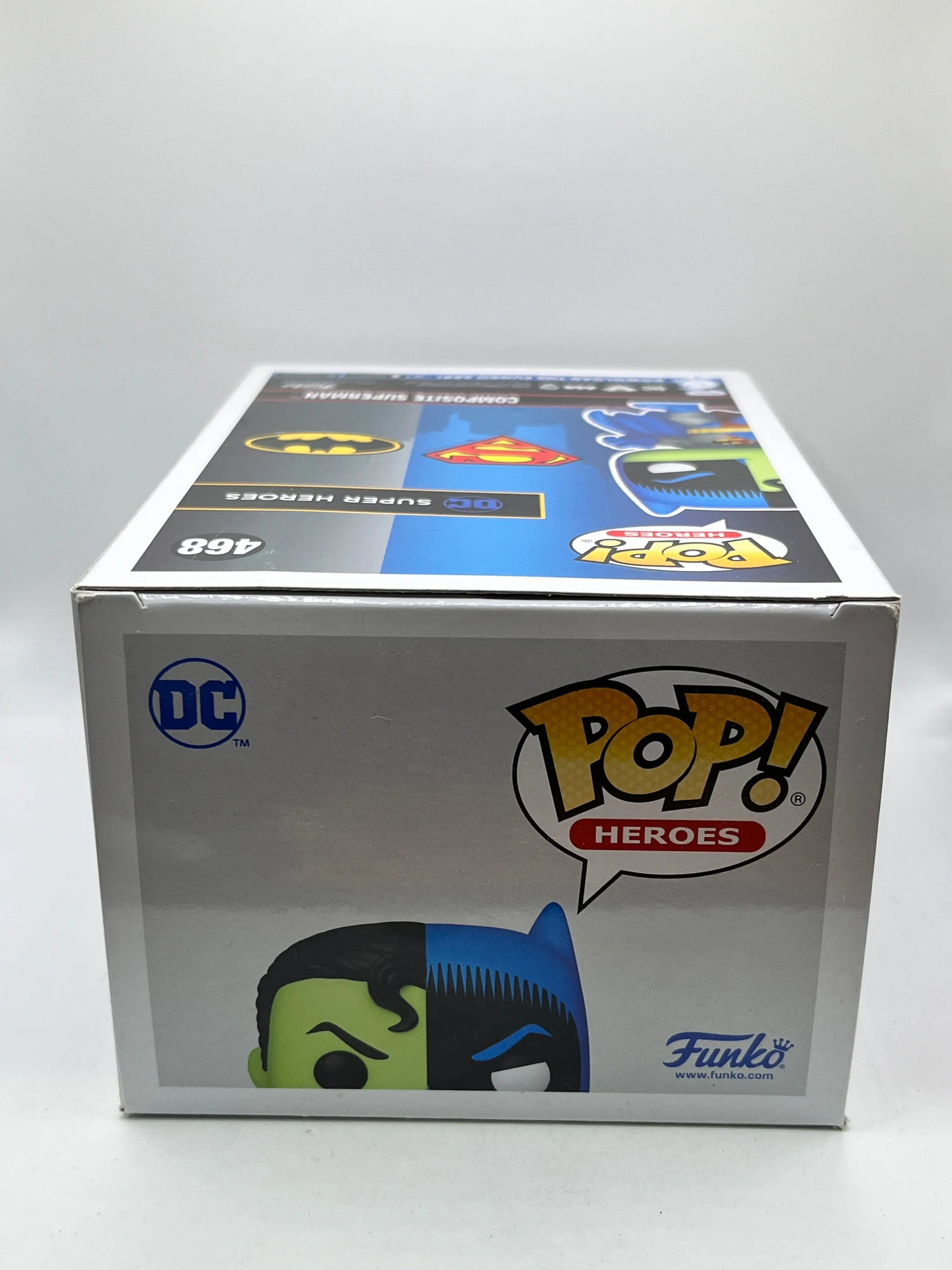 Funko POP! DC Heroes - Composite Superman #468 - Special Edition FRENLY BRICKS - Open 7 Days