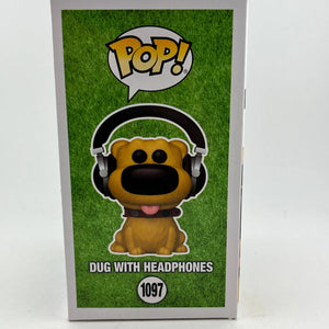 Funko POP! Disney Pixar Dug Days - Dug With Headphones #1097 - Funko Exclusive FRENLY BRICKS - Open 7 Days