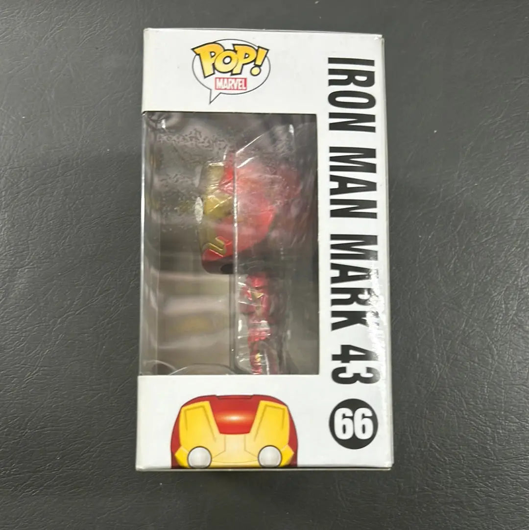 Pop Vinyl Marvel #66 Iron Man Mark 43 FRENLY BRICKS - Open 7 Days