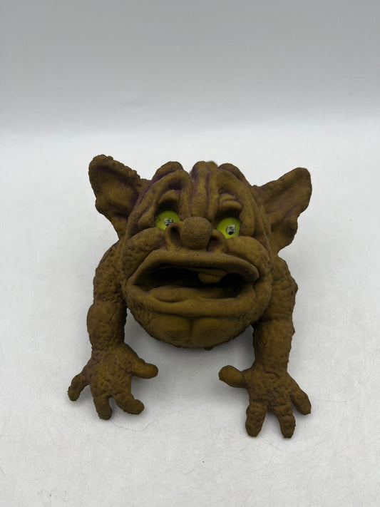 Vintage 1987 Mattel Boglins Shlurp Rare Seven Towns Hand Puppet Monster Toy FRENLY BRICKS - Open 7 Days