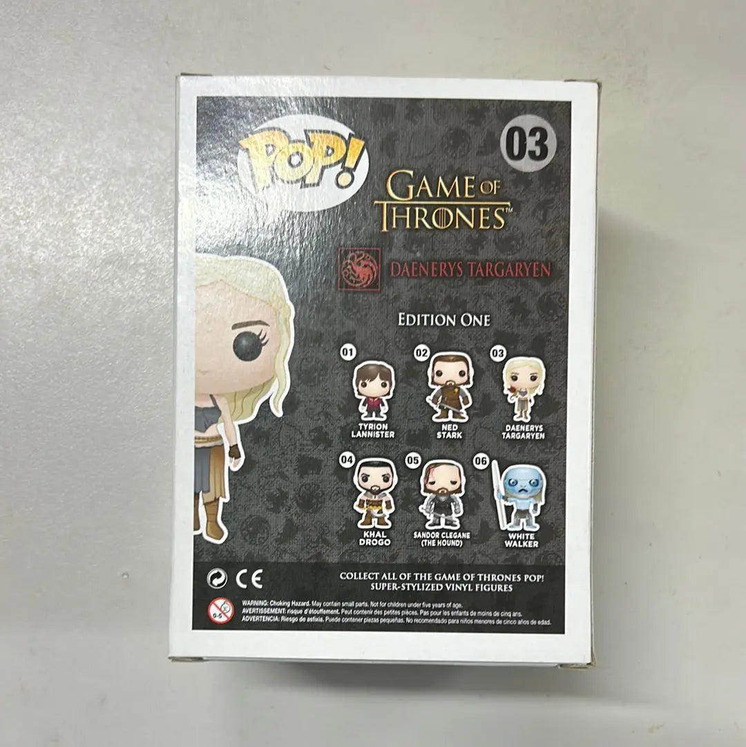 Pop Vinyl #03 Daenrys Targaryen FRENLY BRICKS - Open 7 Days