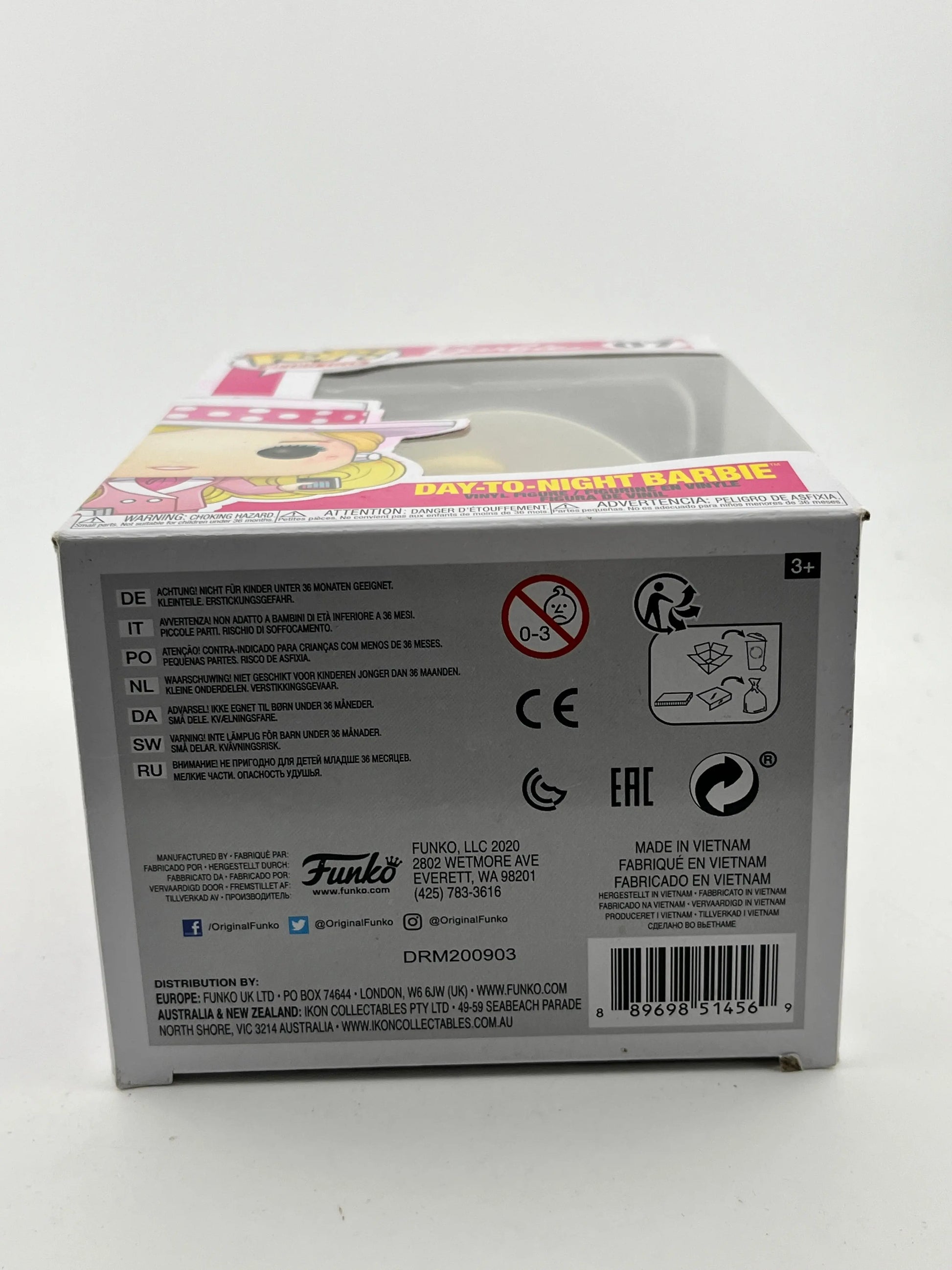 Funko POP! Retro Toys - Barbie - Day-To-Night Barbie #07 - Vinyl Collectable FRENLY BRICKS - Open 7 Days