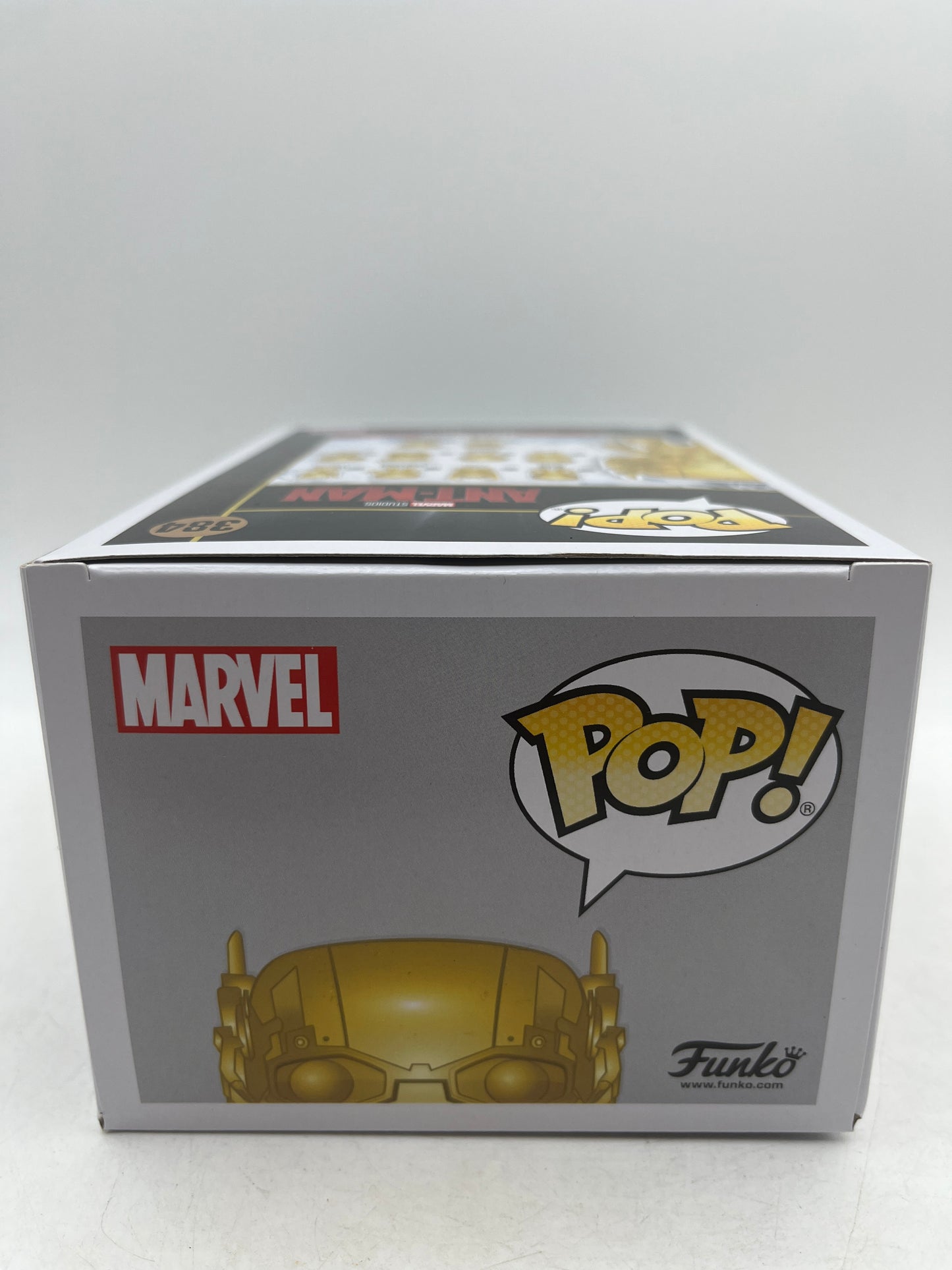 Funko Pop Marvel Studios The First 10 Years 384 Gold Ant-Man Vinyl Figure